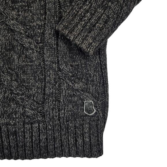 Mens Vintage Trash Nouveau Sweater Size XL Cableknit Crewneck - Picture 3 of 6